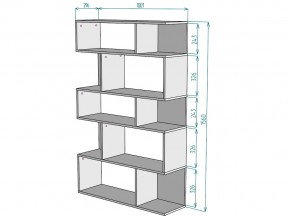 Стеллаж S11 в Аше - asha.mebel74.com | фото 3