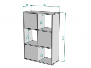 Стеллаж S25 в Аше - asha.mebel74.com | фото 3