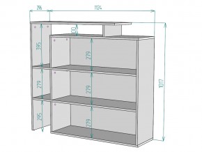 Стеллаж S37 в Аше - asha.mebel74.com | фото 3