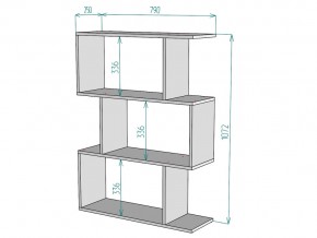 Стеллаж S53 в Аше - asha.mebel74.com | фото 3