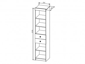 Стеллаж Сканди СД450.1 в Аше - asha.mebel74.com | фото 2