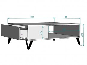 Стол журнальный Дельта TC30 в Аше - asha.mebel74.com | фото 3