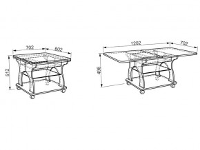 Стол журнальный Купер дуб сонома в Аше - asha.mebel74.com | фото 2