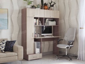 Стол компьютерный ПКС 1 ясень шимо в Аше - asha.mebel74.com | фото