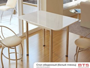 Стол обеденный белый глянец в Аше - asha.mebel74.com | фото