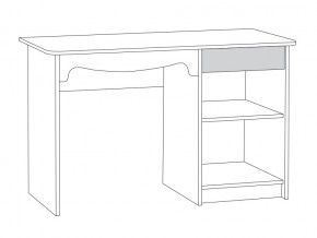 Стол письменный 12.24 Флоренция в Аше - asha.mebel74.com | фото 2