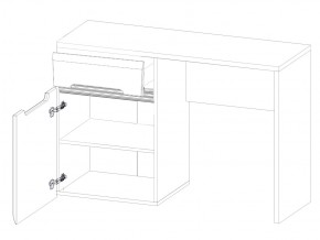 Стол туалетный S205-ТОL1D1S Ацтека белый в Аше - asha.mebel74.com | фото 2