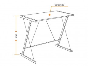 Стол WD-09 burnt в Аше - asha.mebel74.com | фото 2