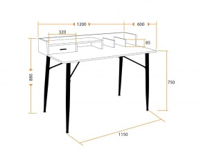 Стол WD-13 burnt в Аше - asha.mebel74.com | фото 3