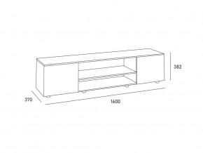 ТВ-Тумба MODUL 1600 в Аше - asha.mebel74.com | фото 2