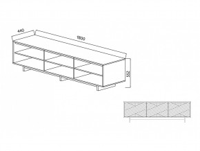 Тумба для ТВА Moderno-1800 Ф3 в Аше - asha.mebel74.com | фото 4