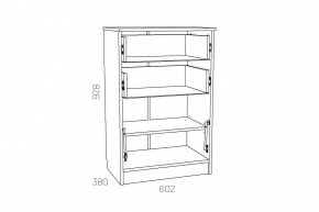 Тумба Оливия НМ 040.45 Х в Аше - asha.mebel74.com | фото 2