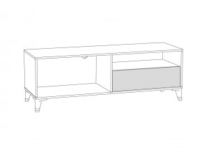 Тумба под ТВ 13.260 Миндаль в Аше - asha.mebel74.com | фото 2