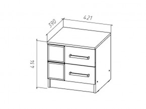 Тумба прикроватная Коста-Рика в Аше - asha.mebel74.com | фото 2