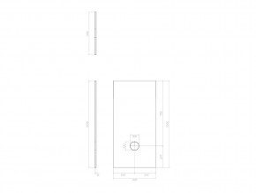 Тумба Urban 400-0-2 под столешницу для стиральной машины в Аше - asha.mebel74.com | фото 6