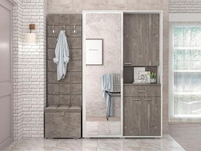 Вешалка Квадрат ткань стальной серый в Аше - asha.mebel74.com | фото 2