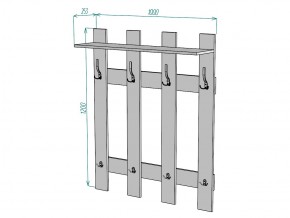 Вешалка V3 в Аше - asha.mebel74.com | фото 3