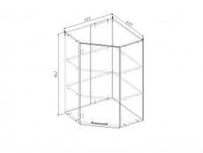 ВУ9 Модуль верхний Угловой МВУ9 в Аше - asha.mebel74.com | фото